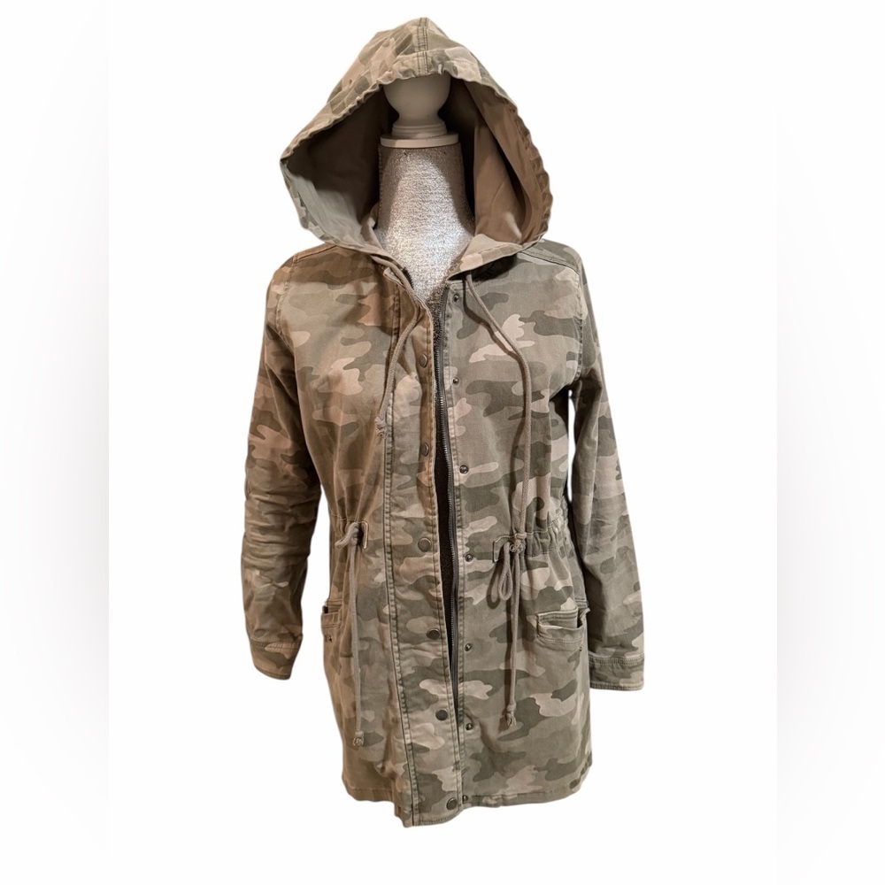 Lucky Brand Camouflage Utility Jacket Women’s 90s Y2K style